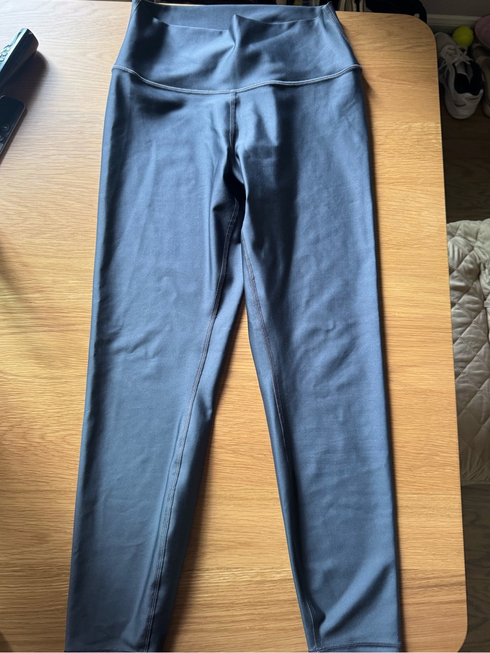 ALO Yoga Kids Navy High-Rise Performance Leggings
